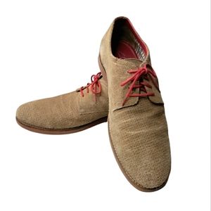 Clarks Mens Suede/Leather Lace Up Shoes
